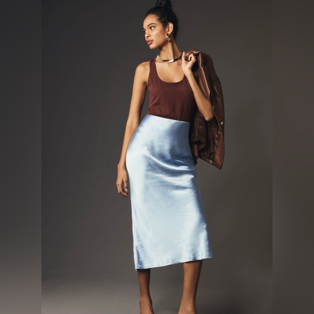 NWT Mare Mare x Anthropologie Knit Slip Twofer Tank Dress - Size M